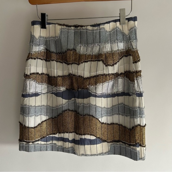 Dior Dresses & Skirts - Christian Dior Metallic Mini Skirt